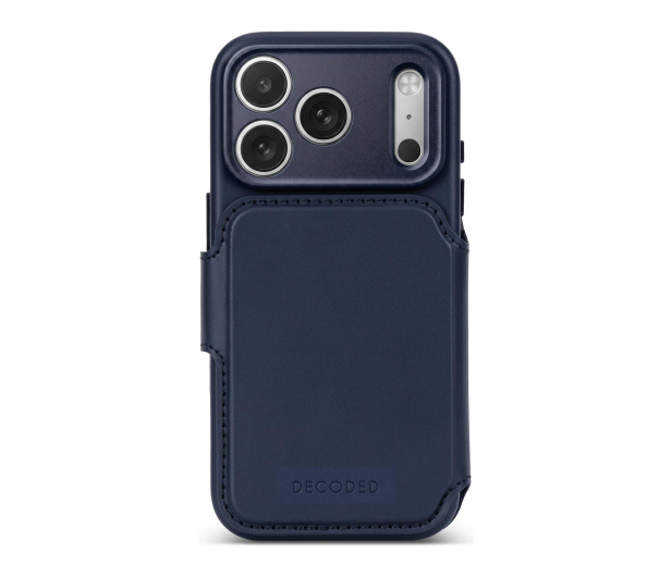 Decoded Leather Detachable Wallet do iPhone 18 Pro Max MagSafe (midn - 1586683 - zdjęcie